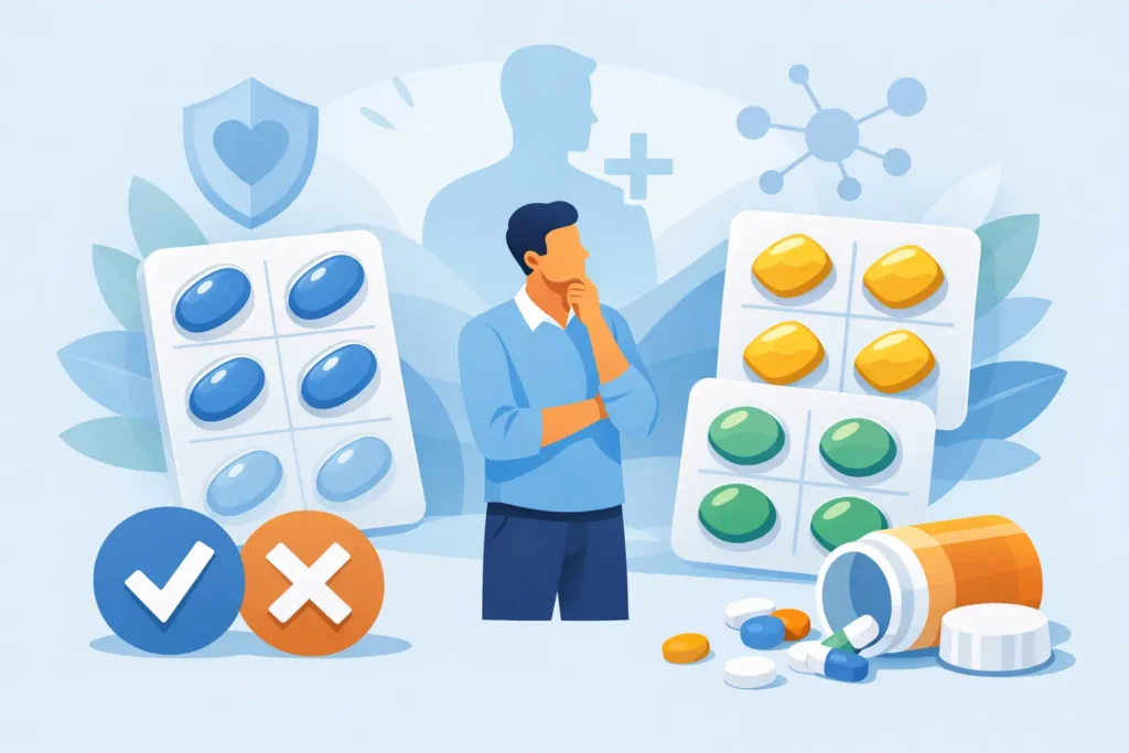 How to Choose ED Medication That Fits