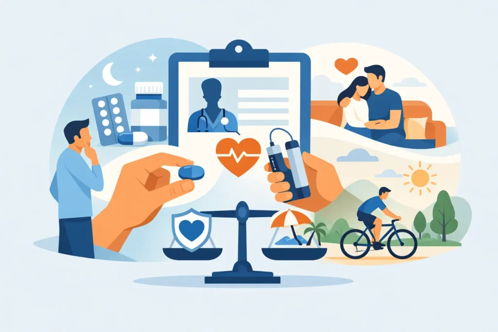 ED Treatment Options That Actually Fit Your Life