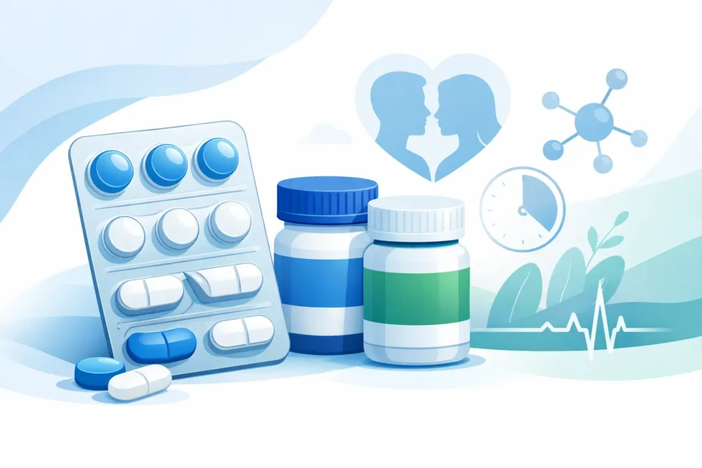 Sildenafil and Dapoxetine Tablets Explained