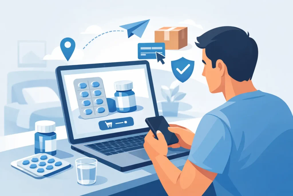 How Men Buy ED Pills Online