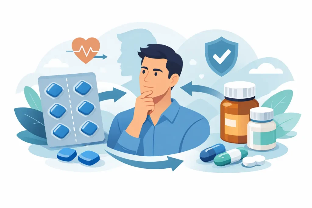 How to Switch From Viagra Safely