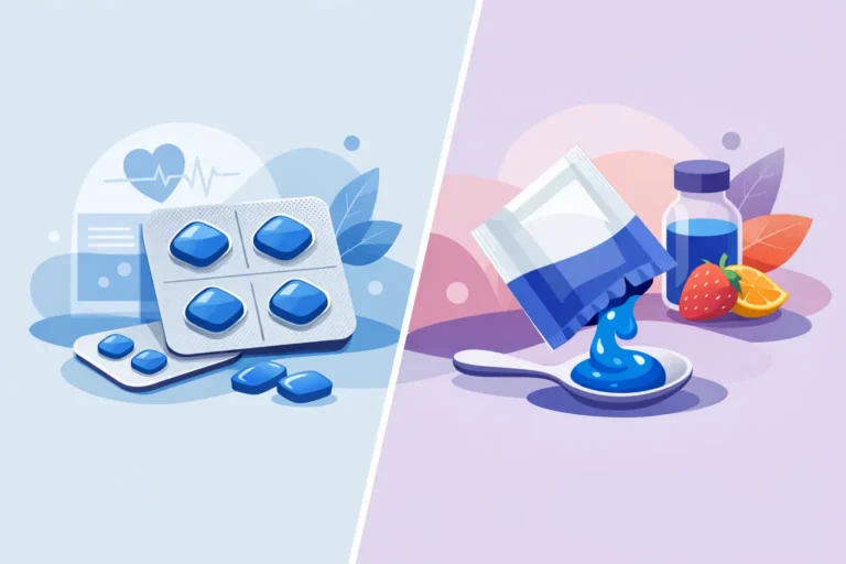 Sildenafil Tablets vs Oral Jelly: Which Fits You?